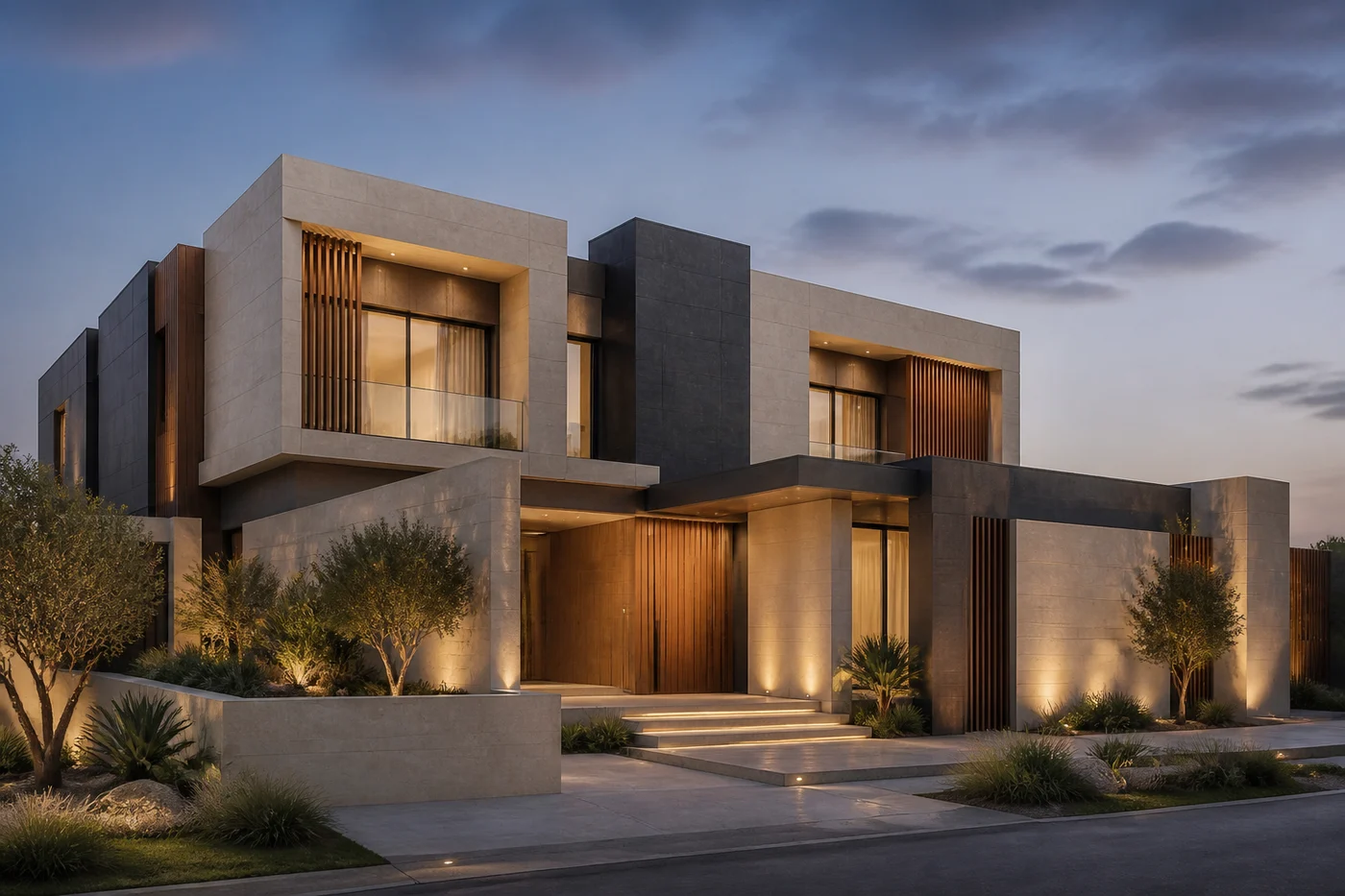 تصور معماري توضيحي لخدمة تسليم مفتاح